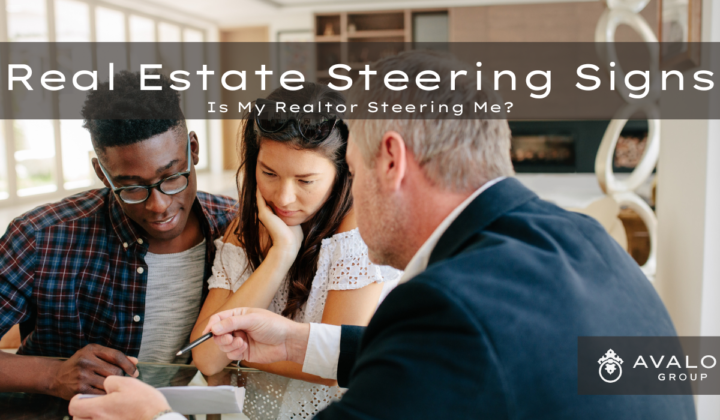 Real Estate Steering Signs