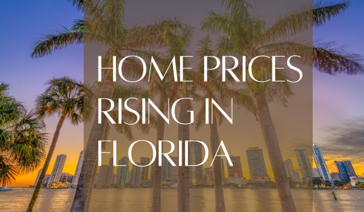 Home Prices Rising in Florida
