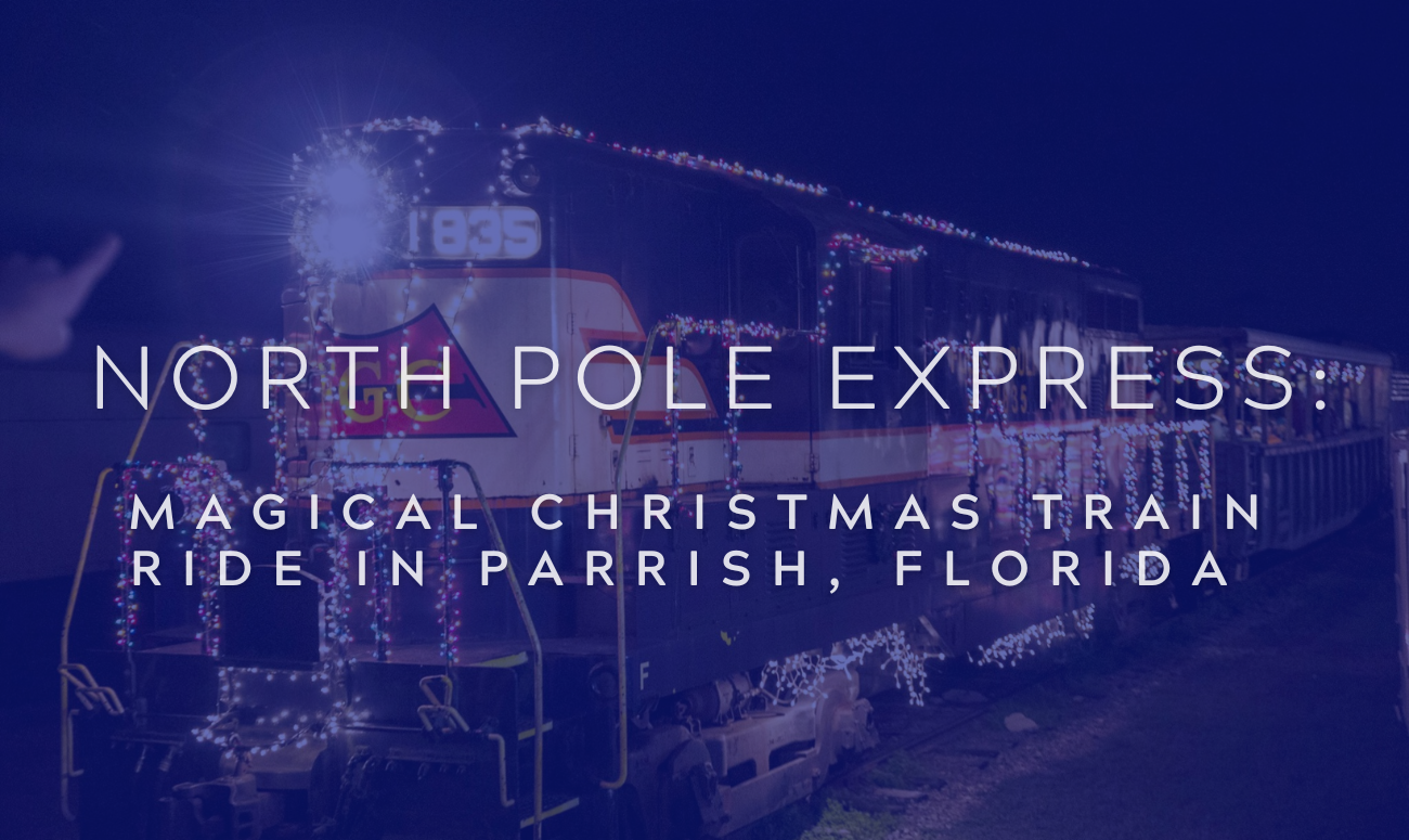 North Pole Express: Magical Christmas Train Ride in Parrish, Florida